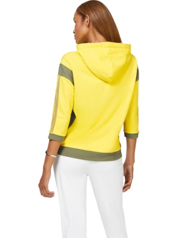WITT WEIDEN Hoodie geel/kaki