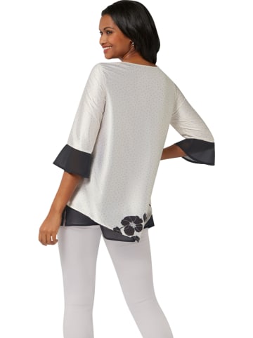 WITT WEIDEN Blouse zwart/wit
