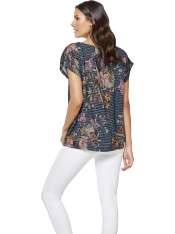 WITT WEIDEN Blouse donkerblauw/meerkleurig