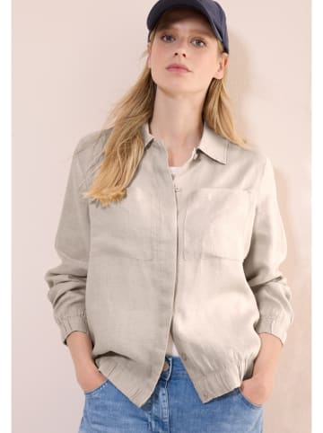 Cecil Linnen blouse zandkleurig