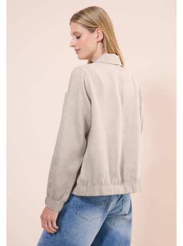 Cecil Linnen blouse zandkleurig