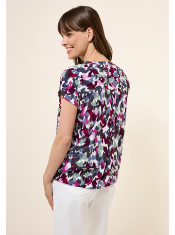 Cecil Bluse in Lila/ Mint/ Weiß