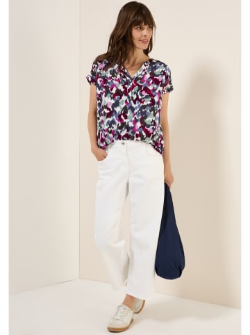 Cecil Bluse in Lila/ Mint/ Weiß