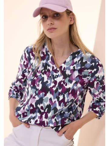 Cecil Bluse in Lila/ Mint/ Weiß
