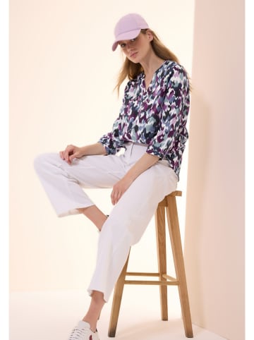 Cecil Bluse in Lila/ Mint/ Weiß