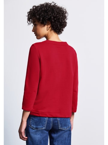 Street One Bluza w kolorze czerwonym