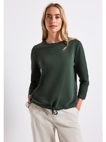 Street One Sweatshirt donkergroen
