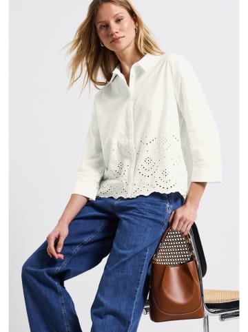 Street One Bluse in Creme