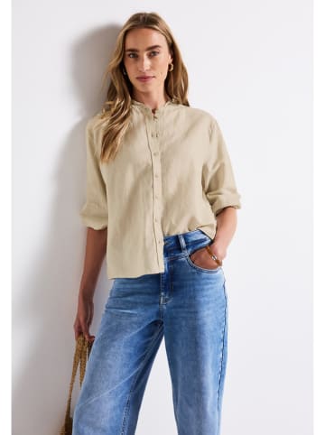 Street One Bluse in Sand