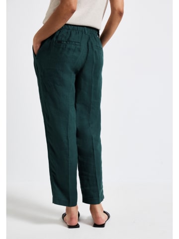 Street One Linnen broek petrol