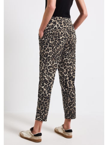Street One Broek beige/zwart