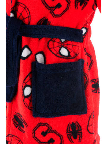 Spiderman Szlafrok "Spiderman" w kolorze czarno-czerwonym