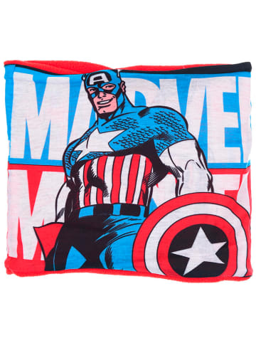 Avengers Loop-Schal "Avengers Classic" in Blau/ Rot - (L)58 x (B)26 cm
