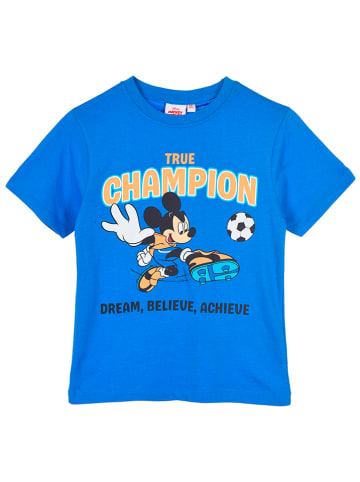 Disney Mickey Mouse Koszulka "Mickey" w kolorze niebieskim