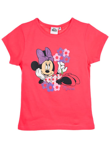 Disney Minnie Mouse Shirt "Minnie" in Koralle