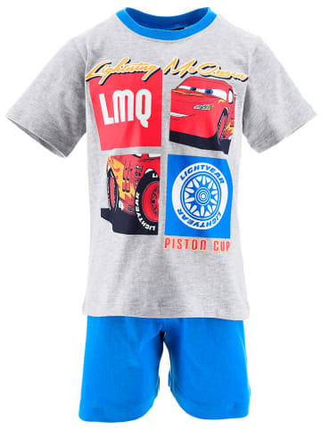 Disney Cars Pyjama "Cars" in Grau/ Blau