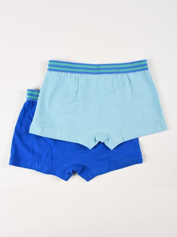 Disney Paw Patrol 2er-Set: Boxershorts "Paw Patrol" in Hellblau/ Blau