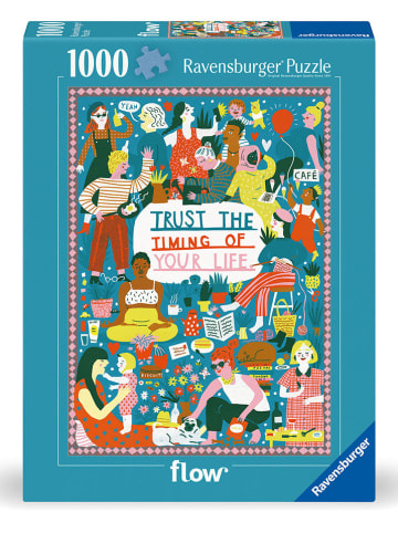 Ravensburger 1000-delige puzzel "Trust Timing of your Life" - vanaf 14 jaar