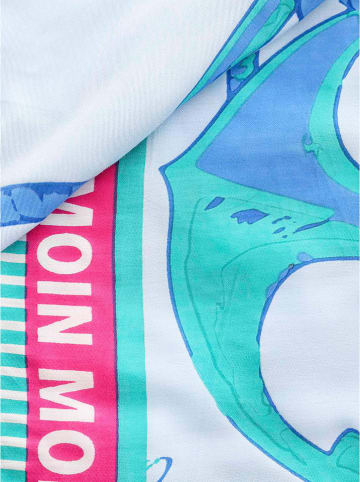 Zwillingsherz Viereck "Ocean" in Bunt - (L)130 x (B)130 cm