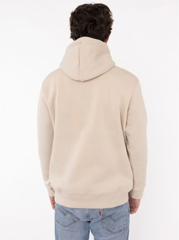 Zwillingsherz Hoodie "MOIN Classic" in Beige