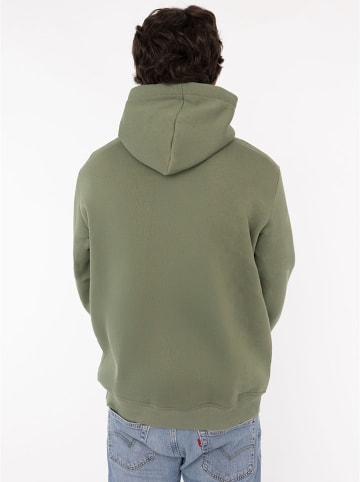 Zwillingsherz Hoodie "Call Me Captain" in Khaki