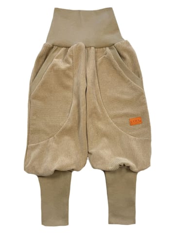 LiVi Streetjogger "Nickycord Sand" in Hellbraun
