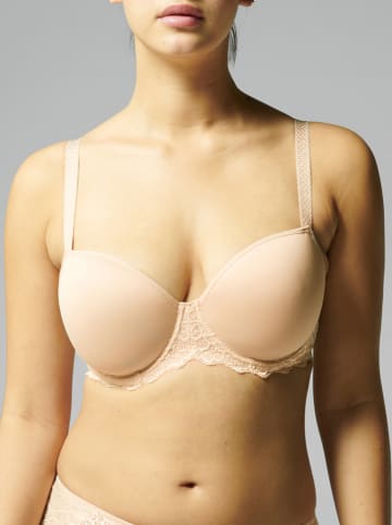 Simone Perele Biustonosz "Caresse" w kolorze jasnoróżowym