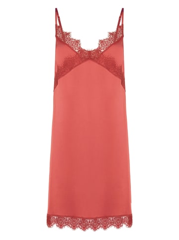 Simone Perele Negligé "Satin Secrets" in Koralle