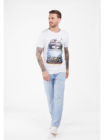 KEY LARGO Shirt "Mood" in Weiß