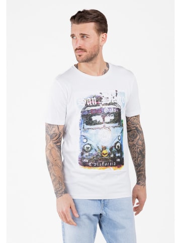 KEY LARGO Shirt "Mood" in Weiß