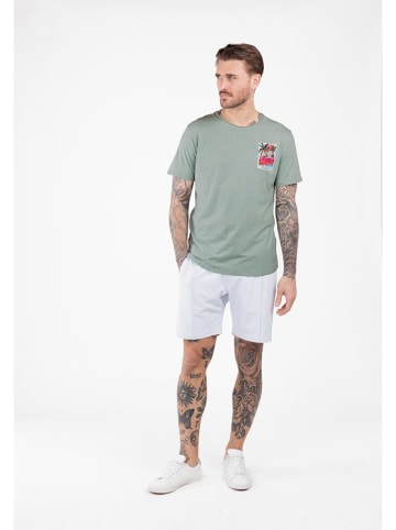 KEY LARGO Shirt "Vibes" in Grün