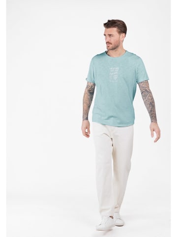 KEY LARGO Shirt "West Side" in Hellblau