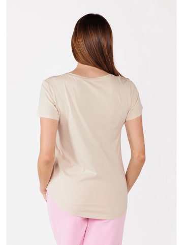 KEY LARGO Shirt "La Vie" in Beige