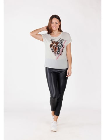 KEY LARGO Shirt "Fearless" in Creme