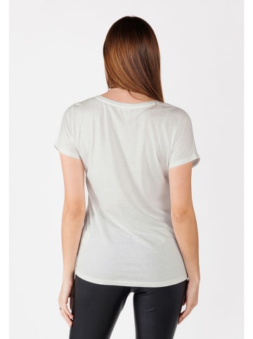 KEY LARGO Shirt "Fearless" in Creme
