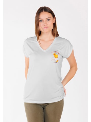 KEY LARGO Shirt "Cocktail" in Weiß