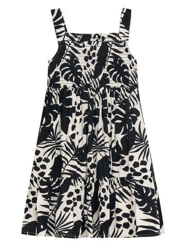 Danamade Kleid "Dlora" in Schwarz/ Creme