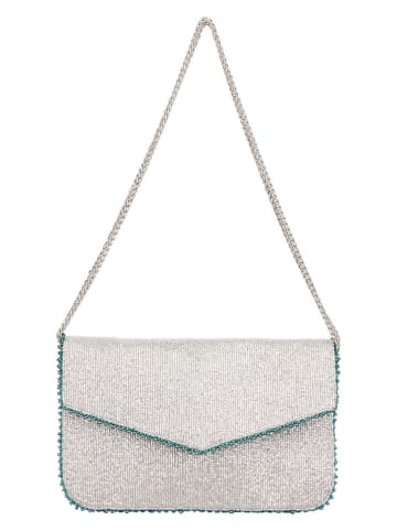 Becksöndergaard Schultertasche "Paradi" in Silber - (B)24,5 x (H)15,5 cm