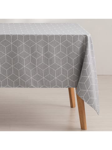 GAMUSI Tischdecke "Line" in Grau