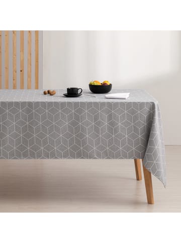 GAMUSI Tischdecke "Line" in Grau