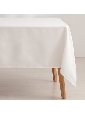 GAMUSI Tischdecke "Line" in Weiß