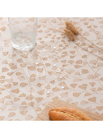 GAMUSI Tischdecke "Lumin" in Beige