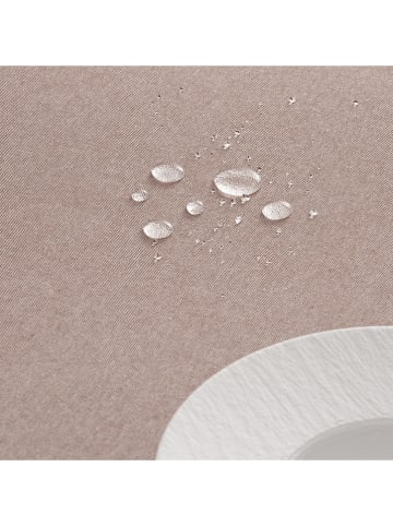 GAMUSI Tischdecke "Liso" in Taupe