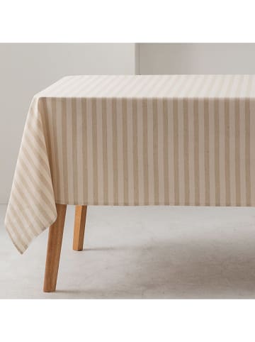 GAMUSI Tischdecke "Rayas" in Creme