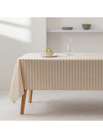 GAMUSI Tischdecke "Rayas" in Creme