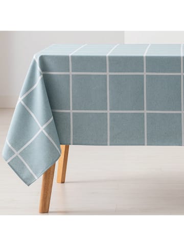 GAMUSI Tischdecke "Frame" in Hellblau