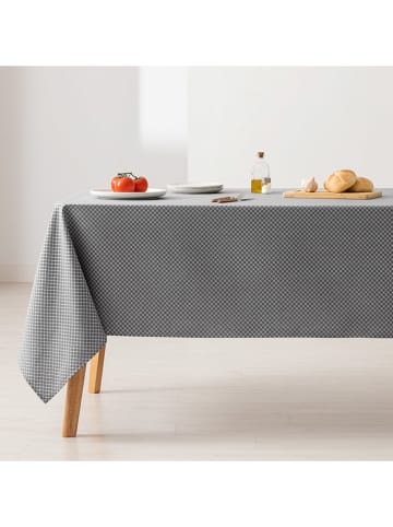 GAMUSI Tischdecke "Losan" in Anthrazit