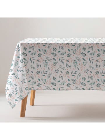 GAMUSI Tischdecke "Aquarelle" in Grün/ Beige