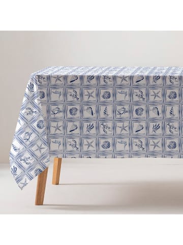 GAMUSI Tischdecke "Marine" in Blau