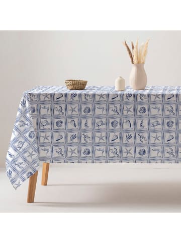 GAMUSI Tischdecke "Marine" in Blau